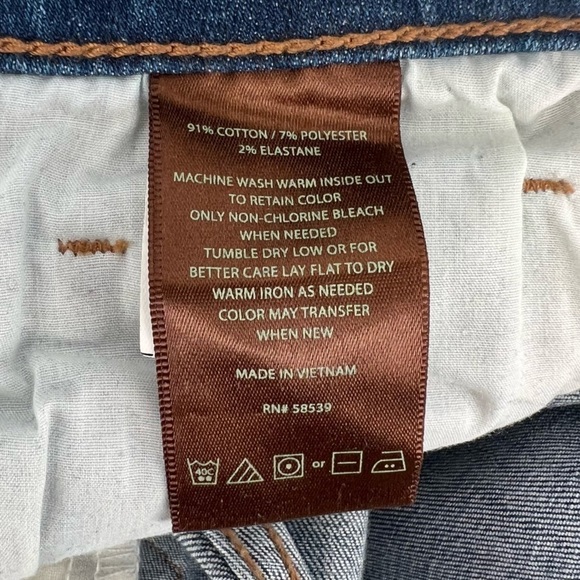 Kut From The Kloth Ankle Skinny Rough Hem Distressed Jeans Size 4 Women’s - Picture 6 of 6